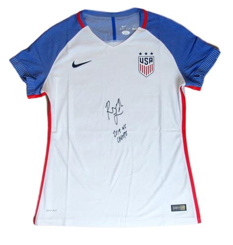 Rose Lavelle Signed Team USA Jersey Inscribed "2019 WC Champs" (JSA COA ...