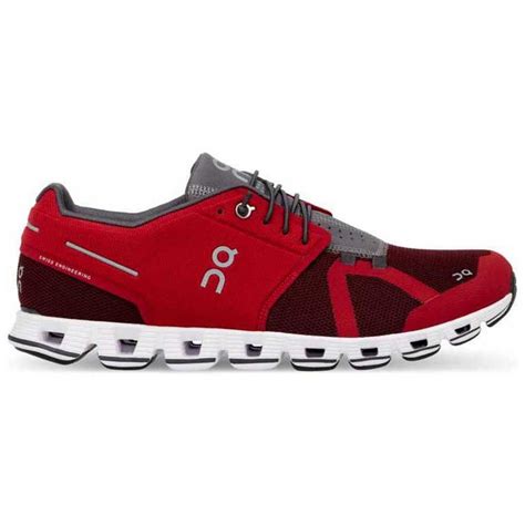 On running Cloud Running Shoes Red | Runnerinn