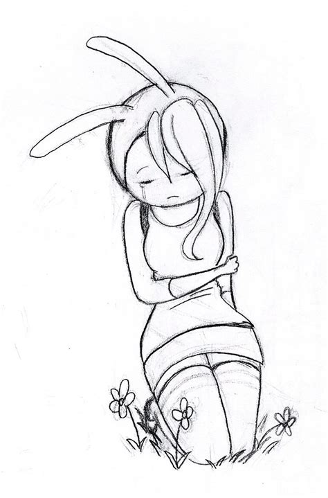 Sad little Bunny by Mad-Hattress-Ari on DeviantArt