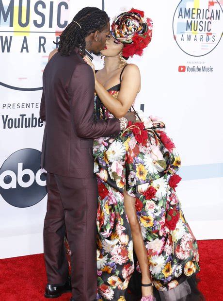 The 'I Like It' rapper and her man Offset shared a moment in front of the... - Capital XTRA