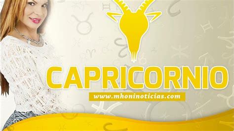 Mhoni Vidente: CAPRICORNIO- Horóscopo diario - YouTube