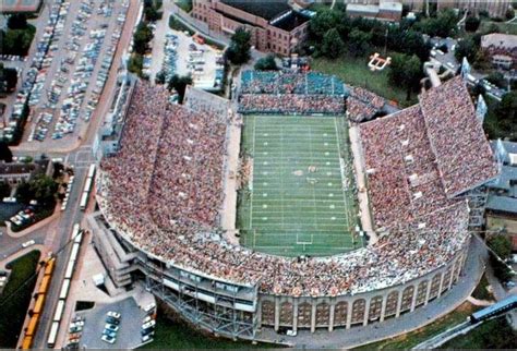 A "Horseshoe" Neyland Stadium before the north side was bowled in ...