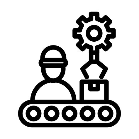 Manufacturing Icon Design 13365315 Vector Art at Vecteezy