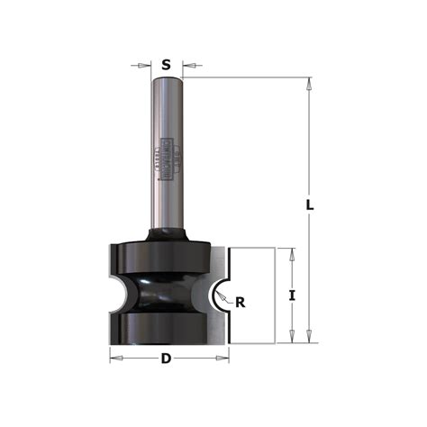 Bull Nose Bit 85401C | Contractor router bits | CMT Orange Tools USA & Canada