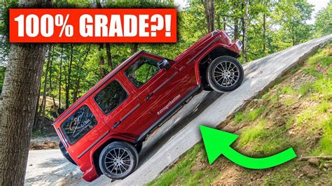 Can A Mercedes G-Wagon Actually Climb A 100% Grade?