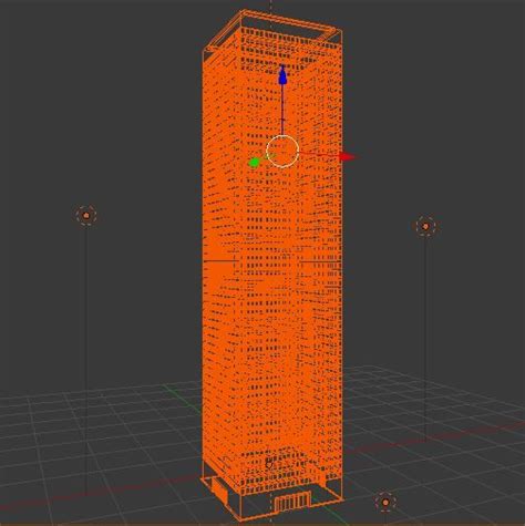 Low Poly Skyscraper 3D Model $7 - .blend .unknown .obj .dae - Free3D