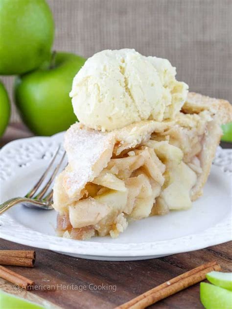 Mile High Apple Pie - American Heritage Cooking