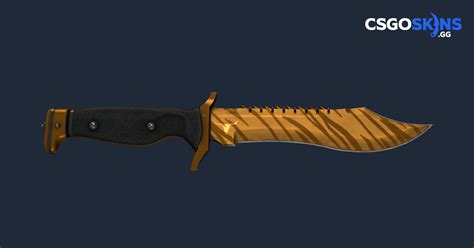 Bowie Knife | Tiger Tooth - CSGOSKINS.GG