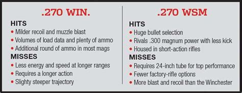 270 Wsm Ballistics Chart