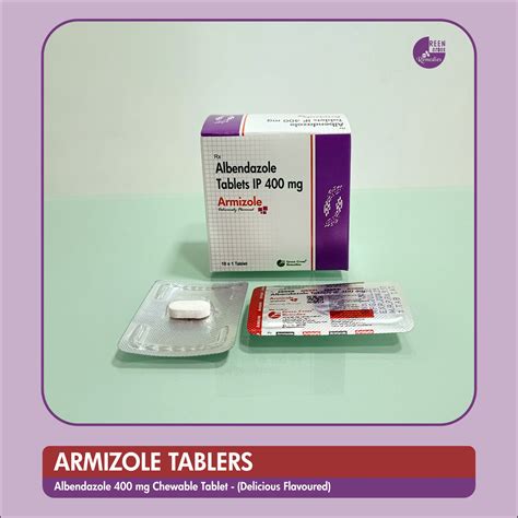 Armizole – 400 Tablets (Albendazole 400mg) - PCD Pharma Gujarat | B2B PCD Pharma Portal