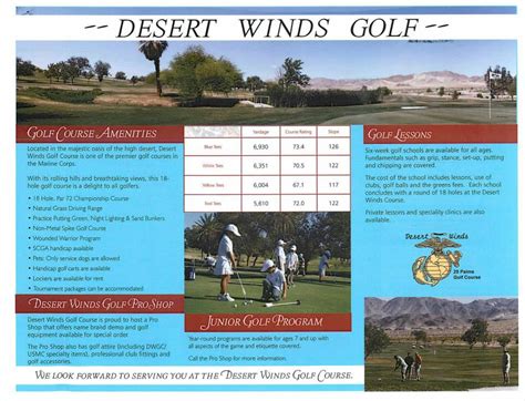 Desert Winds Golf Course | Twentynine Palms CA