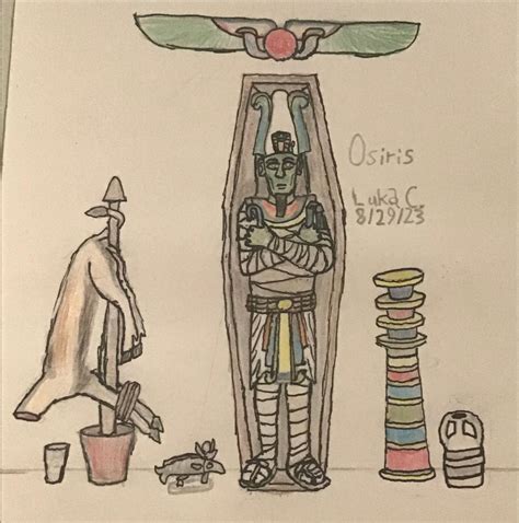 Osiris, Egyptian God of the Underworld by Lukac2002 on DeviantArt