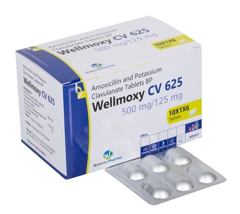 Amoxycillin Potassium Clavulanate 625 mg Tablets Manufacturer & Supplier India