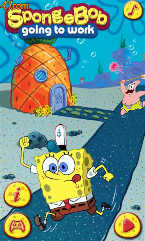 Spongebob Going To Work Game - Play Spongebob Going To Work Online for Free at YaksGames