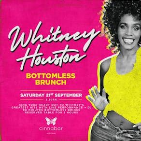 Whitney Houston Bottomless Brunch - Cinnabar Hitchin | Cinnabar Hitchin ...