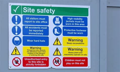 The Importance Of Safety Signs On Construction Sites | TTFS