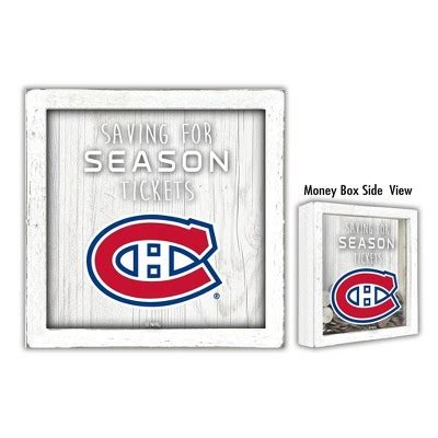 Nhl Montreal Canadiens Saving For Tickets Money Box : Target