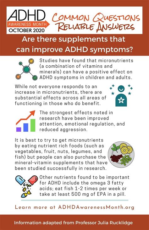 Are there supplements that can improve ADHD symptoms ...