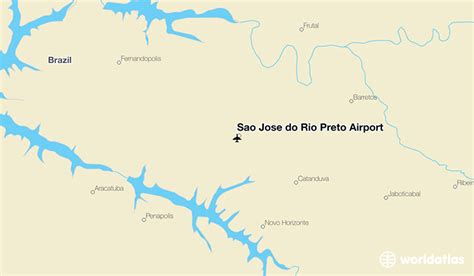 São José do Rio Preto Airport (SJP) - WorldAtlas