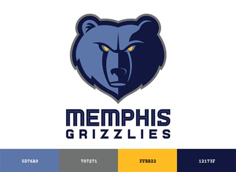 Memphis Grizzlies Brand Color Codes » BrandColorCode.com