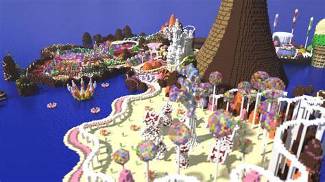 CISHSSOII, CandyLand Race Track Minecraft Map