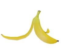 Banana Peel PNG Isolated Pic - PNG Mart