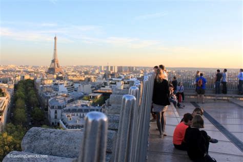 Arc De Triomphe View From Top