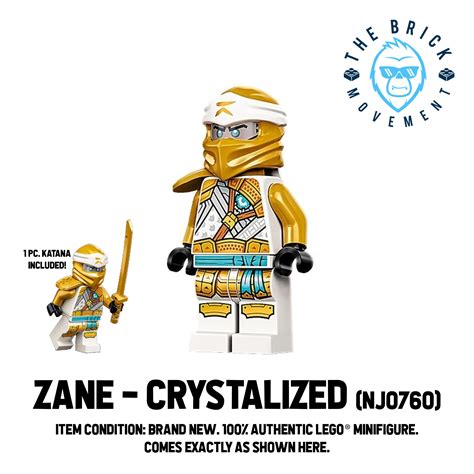 LEGO® NINJAGO Zane (Crystalized) Minifigure | Lazada PH