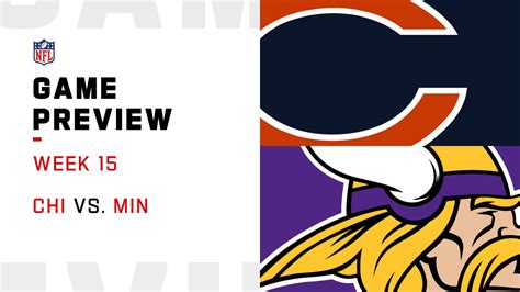 Chicago Bears vs. Minnesota Vikings preview | Week 15