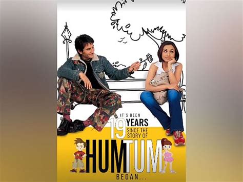 Saif Ali Khan, Rani Mukherji starrer 'Hum Tum' completes 19 years ...