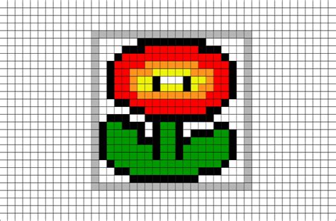 Pixel Flower Power Mario - Flowers Power Photos