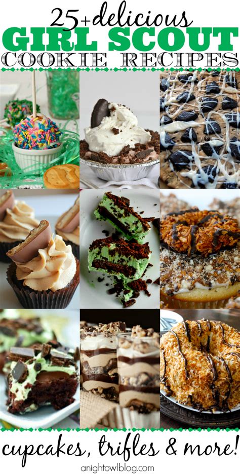 25+ Girl Scout Cookie Recipes | A Night Owl Blog