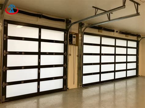 9x8 Aluminum Glass Panel Garage Door - Buy Glass Aluminum Garage Door ...