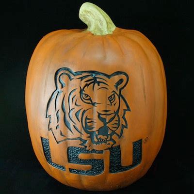 LSU Tigers 12'' Resin Decorative Pumpkin - Fanatics.com