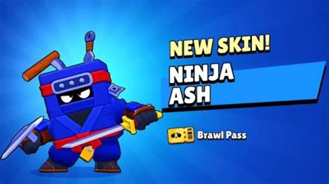 All Ash Skins in Brawl Stars