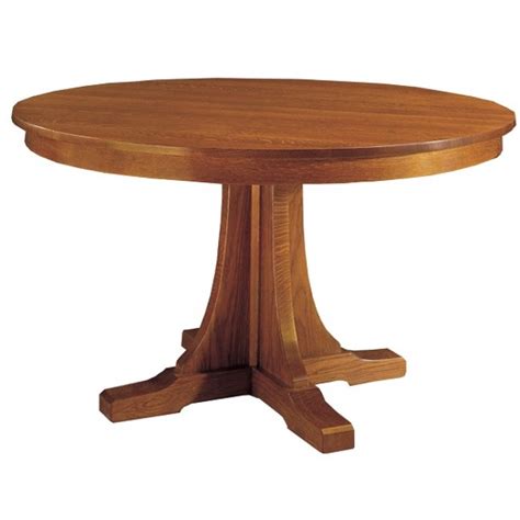 Round Pedestal Dining Table