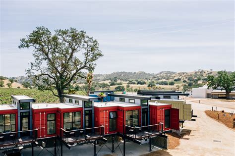 Geneseo Inn - Shipping Containers Turned Into Unique Wine Country Cabins