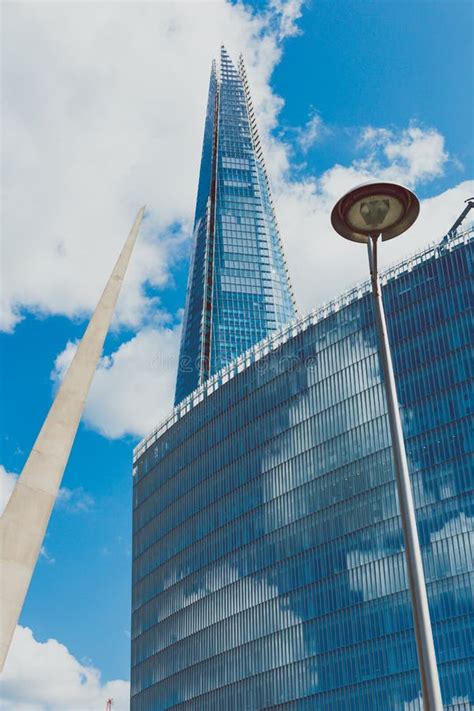 Detail of the Iconic Shard of Glass in London City Centre Editorial Photography - Image of ...