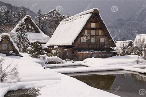 Japan Rural Home stock image. Image of winter, sunshine - 1613929