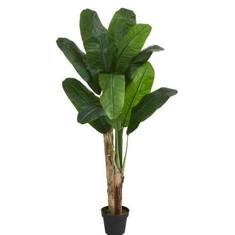 Bay Isle Home 41.5" Artificial Banana Leaf Tree in Planter & Reviews | Wayfair