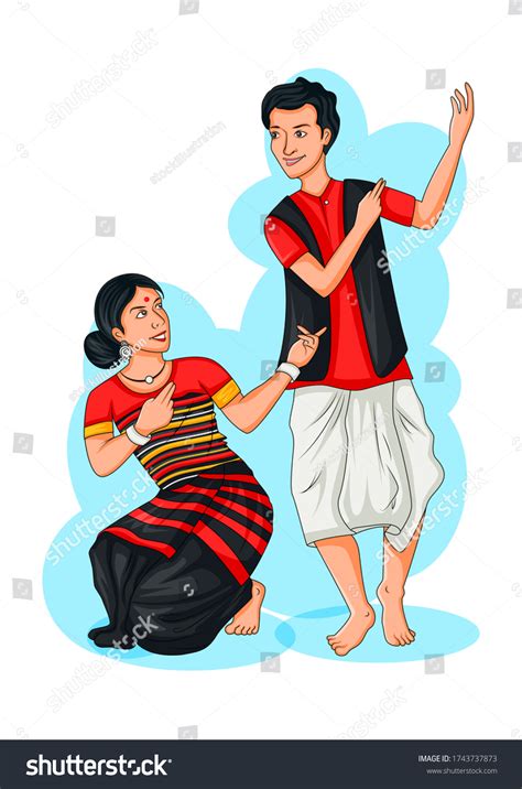 2 Sikkim Dancing Couples Images, Stock Photos, 3D objects, & Vectors ...