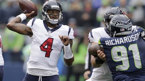 Report: Texans Quarterback Deshaun Watson Tears ACL