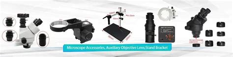 Stereo Microscope Accessories | Stands, Lights, Cameras & More...