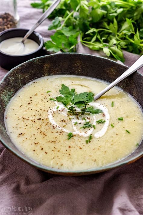 Instant Pot Potato Leek Soup Recipe - Pressure Cooker Potato & Leek Soup