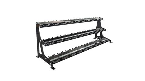 Rogue 3 Tier Dumbbell Rack - Stores Up to 30 Dumbbells | Rogue Fitness