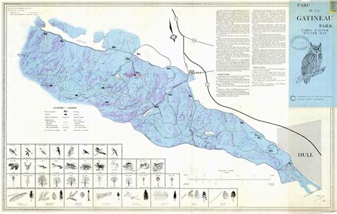 Gatineau Park Topographical Maps