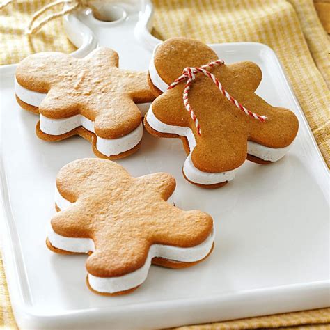 Gingerbread Ice Cream Sandwiches