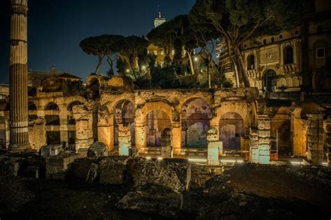 Premium Photo | Rome roman forum ruins