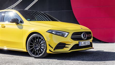 2019 Mercedes-AMG A 35 4MATIC (Color: Sun Yellow) - Front Bumper | Caricos