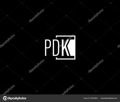 Pdk Logo Graphics Design Modern Sleek Vector Art Icons Isolated Stock Vector by ©RubelHossain ...